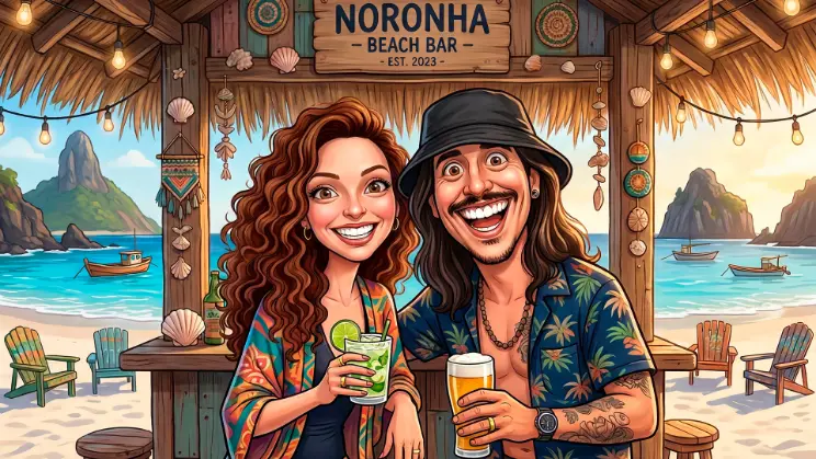 Drinks no Bar do Meio