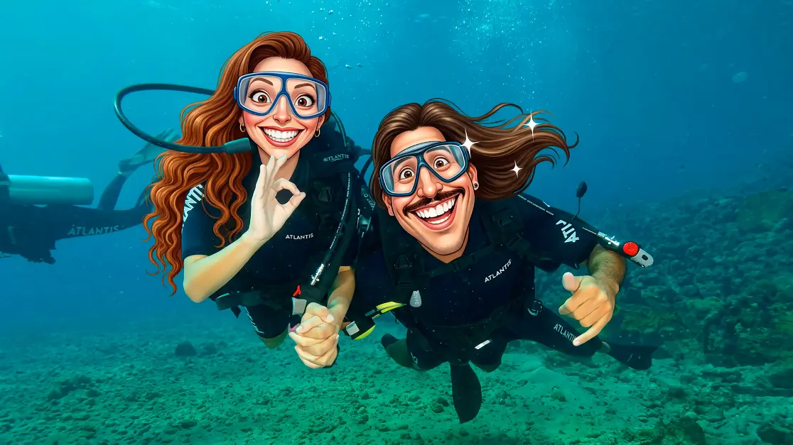 Mergulho Batismo com Cilindro